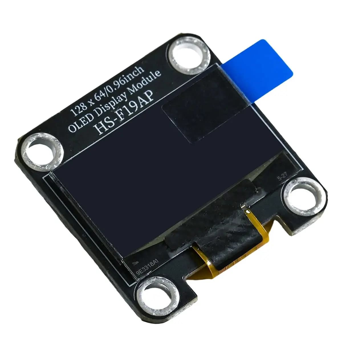 0.96inch OLED Display Module Dual-Color 128X64 IIC Communication Display Module for Arduino ESP32 Module