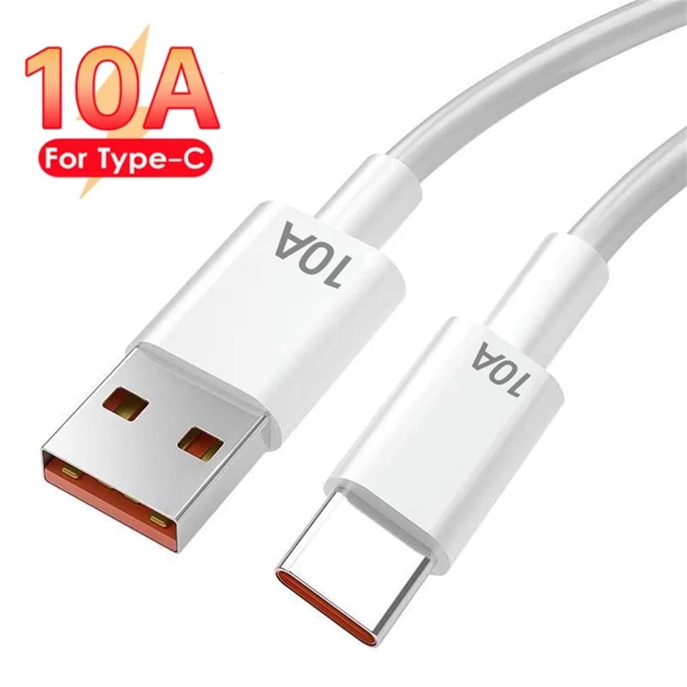 Cavo di ricarica rapida da USB a tipo C da 120 W, cavo dati per telefono cellulare, linea di ricarica rapida per Xiaomi Redmi Huawei P40 OPPO Realme OnePlus