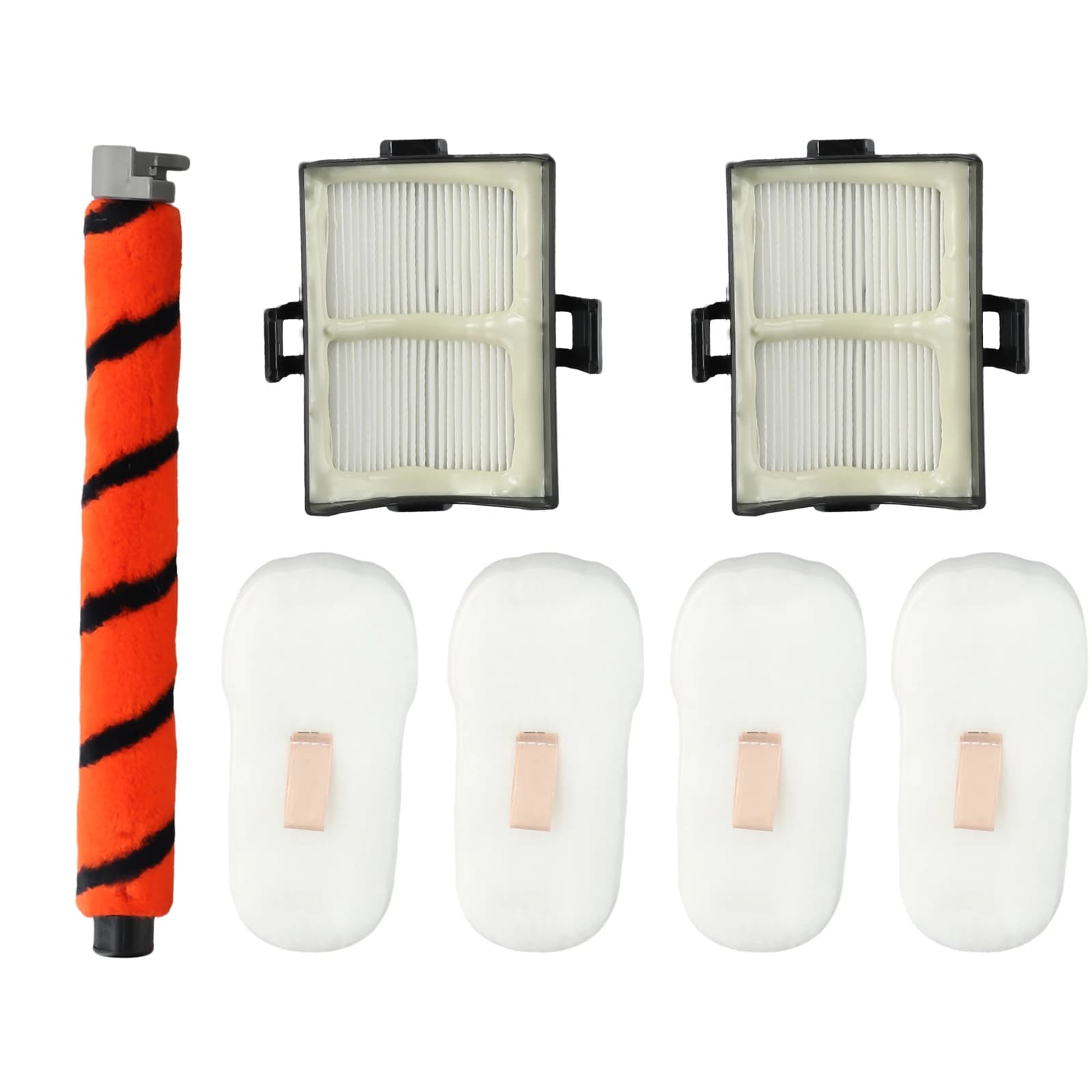 Kit di ricambio con spazzola morbida, rullo e filtro in feltro espanso anti-polvere per aspirapolvere Shark HZ500 HZ500UK HZ500UKT