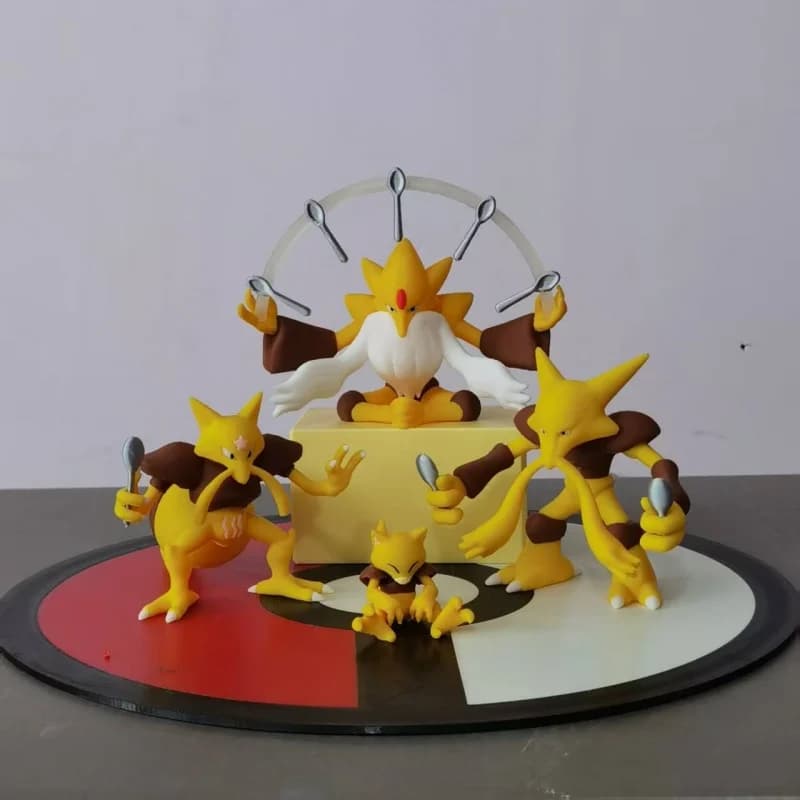 Action Figure Anime Abra Kadabra Alaka Scala 1:20, Statuetta Carina Stampata in 3D, Modellino Kawaii da Scrivania, Regalo di Compleanno per Bambini