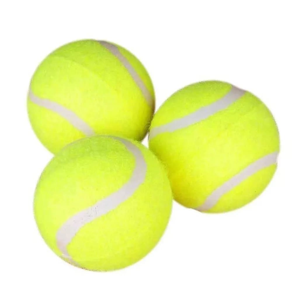 Nuove Palline da Tennis Elastiche, Durevoli, Non Tossiche, Palline per Giocare con Animali Domestici, Palla da Allenamento per Esterni