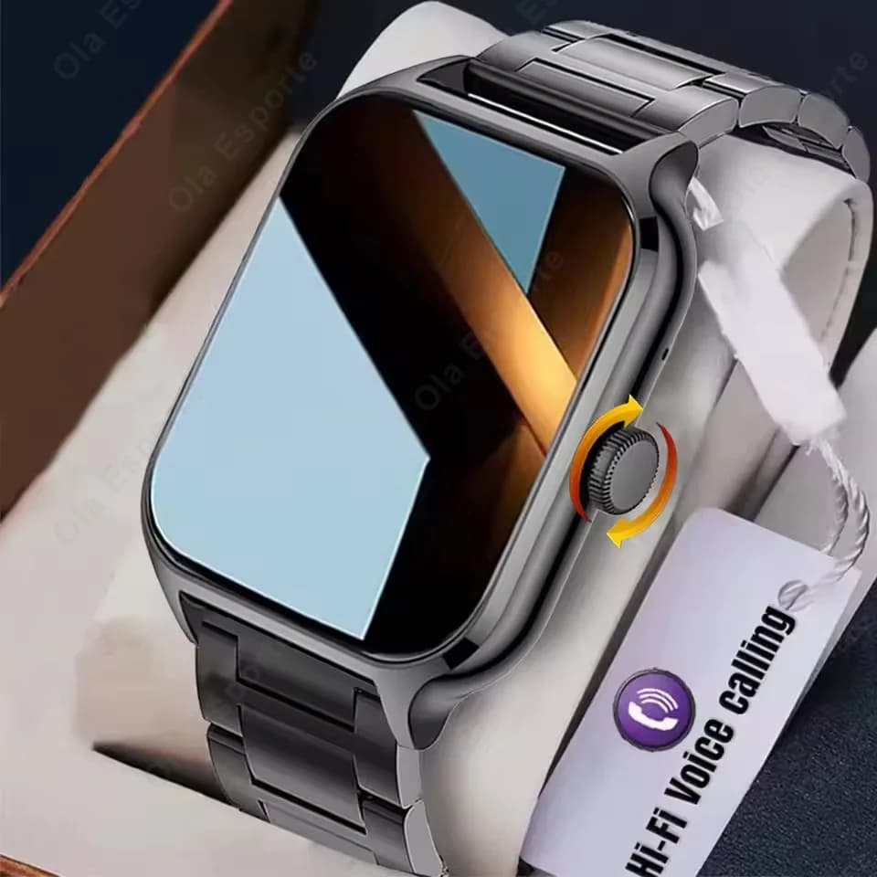 Smartwatch GTS for Men and Women, Touch Screen Complete with 2.01", Fitness Sport Watch, Bluetooth Calls, Compatible with Android, Smartwatch Digital Multifunction
