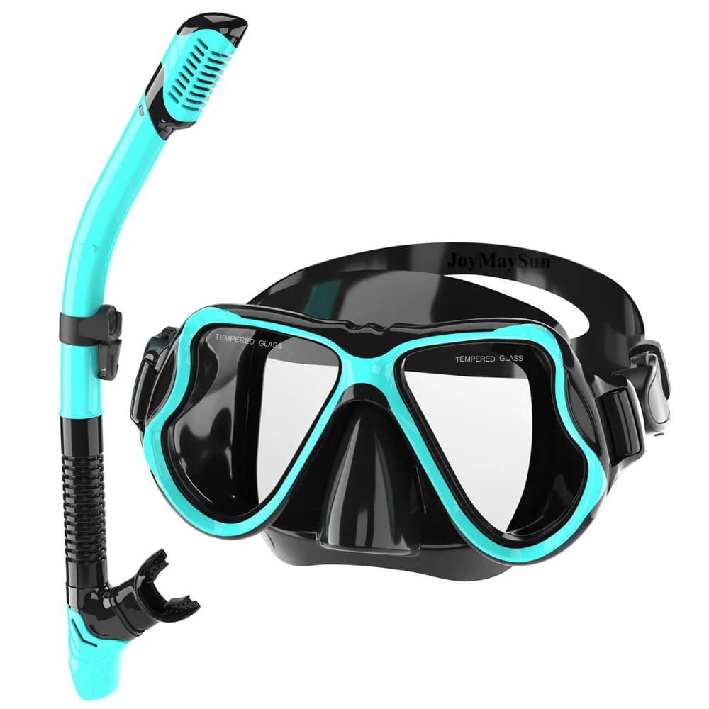 Set maschera da snorkeling Vista panoramica Maschera da nuoto Dry Top Kit da snorkeling Attrezzatura da snorkeling Adulti Snorkeling Immersioni subacquee Nuoto Viaggi