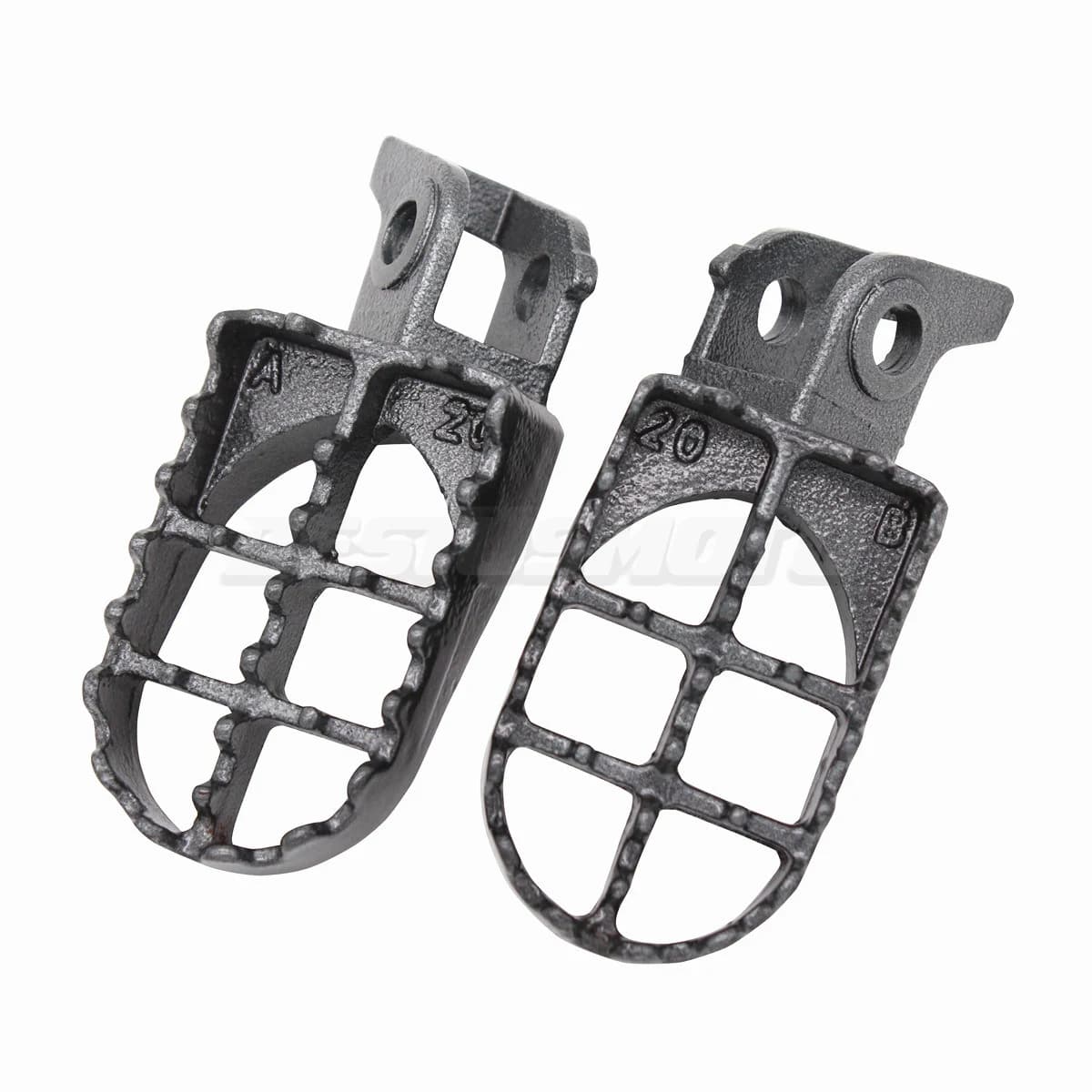 Motorcycle Motocross Foot Pegs Footrests For Honda CR 125 250 500 CR125 CR250 CR500 CR125R CR250R CR500R 1988-1994