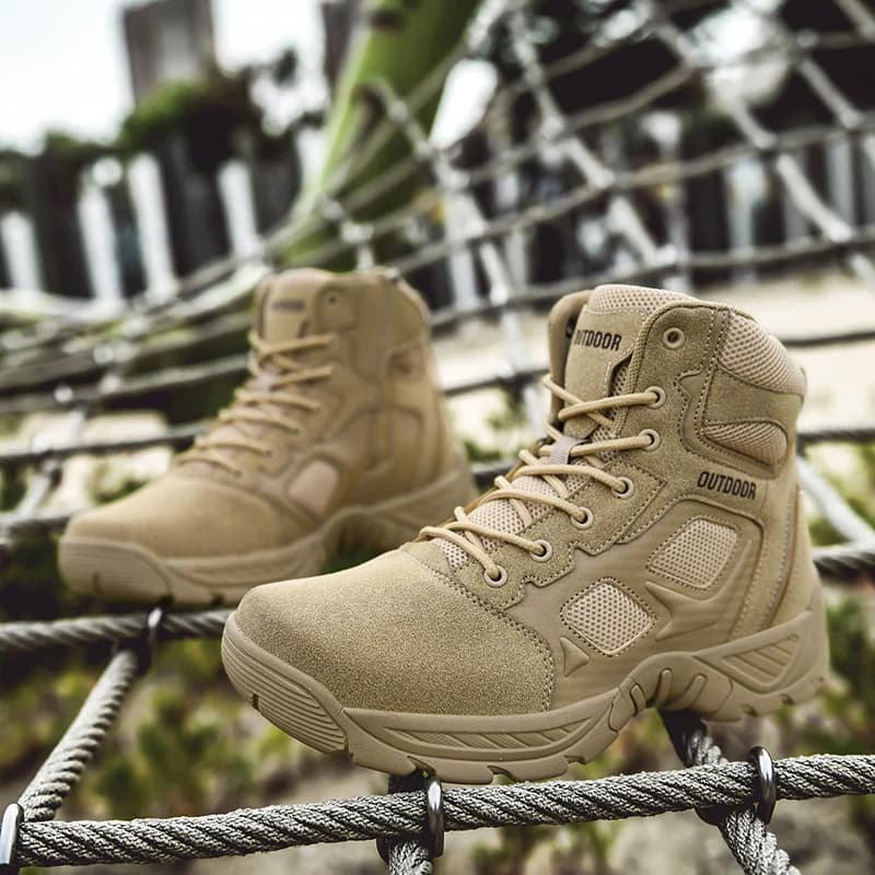 2026 Casual Sneaker Men’s Desert Boots Ankle Boots Windproof Sports Shoes Outdoor Hiking Mountaineering Work Safety Shoes