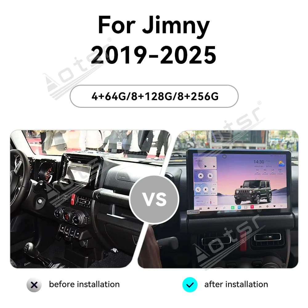 Android 14 11.5" HD Touch Screen Car Radio For Suzuki Jimny JB74 2019-2025 Multimedia Player GPS Navigation Wireless Carplay DSP