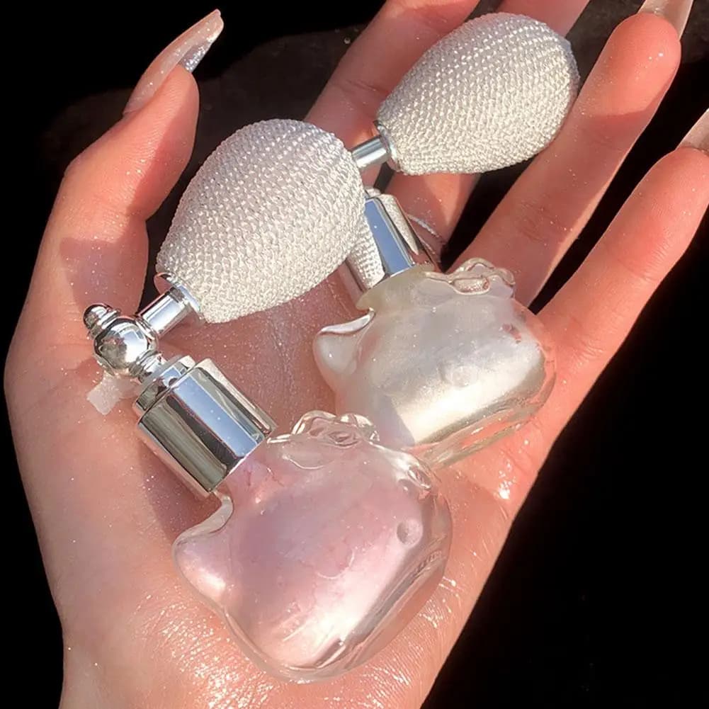 Shiny Glitter Body Powder Highlighter Diamond High Gloss Glitter Body Bronzer Highlighter Powder Face Contour Sparkling Makeup