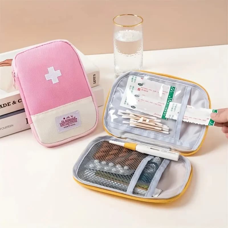 Viaggio d'affari Viaggio a casa Borsa medica portatile Piccola borsa per medicinali portatile Borsa per medicinali di pronto soccorso medico