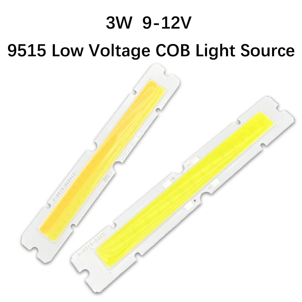 5PCS Manufacturer DC 9-12V 300LM LED COB Module Light Strip Duration 95*15MM 3000K 6500K Lamp for FAI Lamp