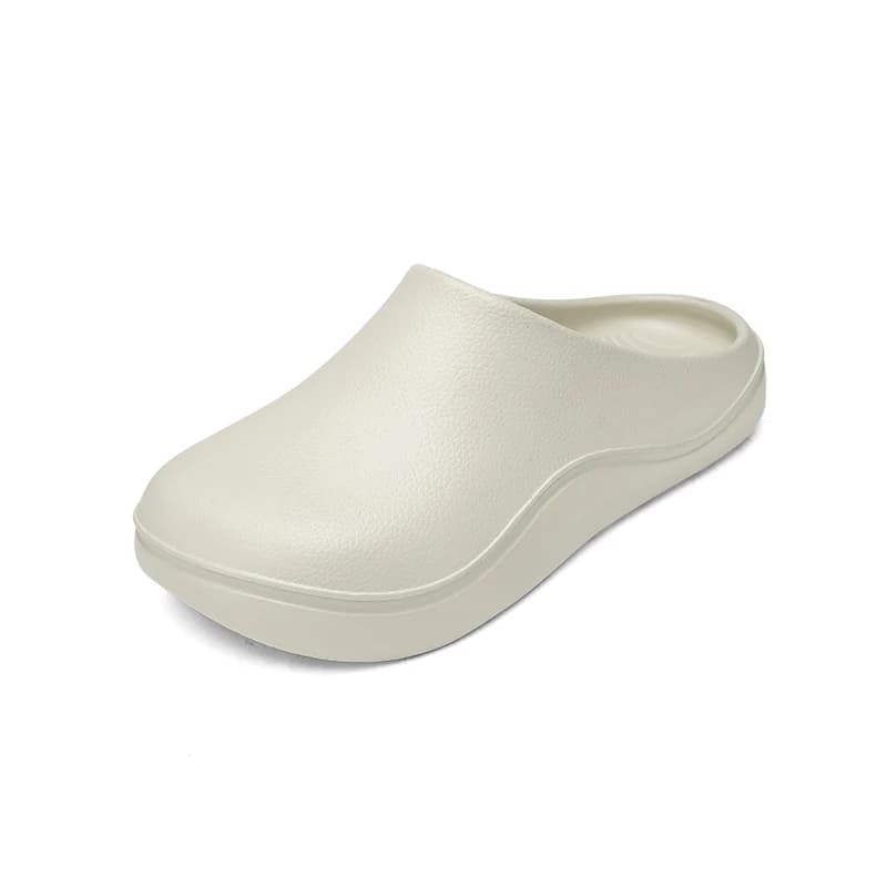 Fashion Men's Closed Toe Sandals Summer Breathable Casual Footwear Thick Sole Men's Women's Slippers
