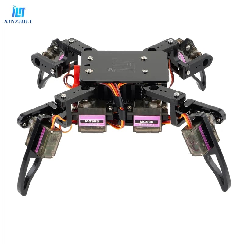 Bionic quadrupede Spider Scientific Robot Toy Kit for Arduino, Multi-function DIY Assembly blocks smart toys
