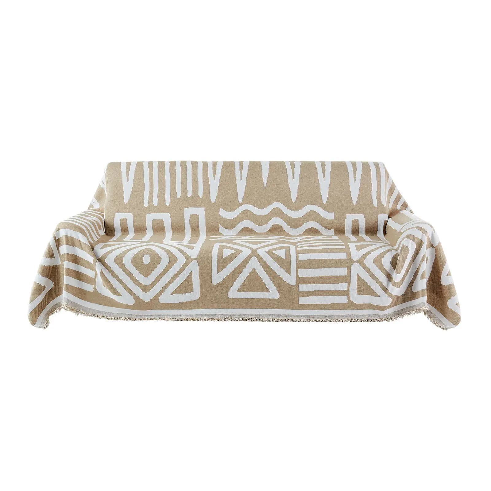 Sheet for sofa 117,72 x 71,26 inch Covered in scratch-resistant knives color kaki