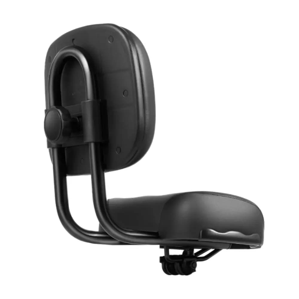 Wide Bike Seat With Backrest Comfortable Cushion Bicycle Wide Saddle Waterproof Ergonomic Design Bicycle Seat Fitness Bike