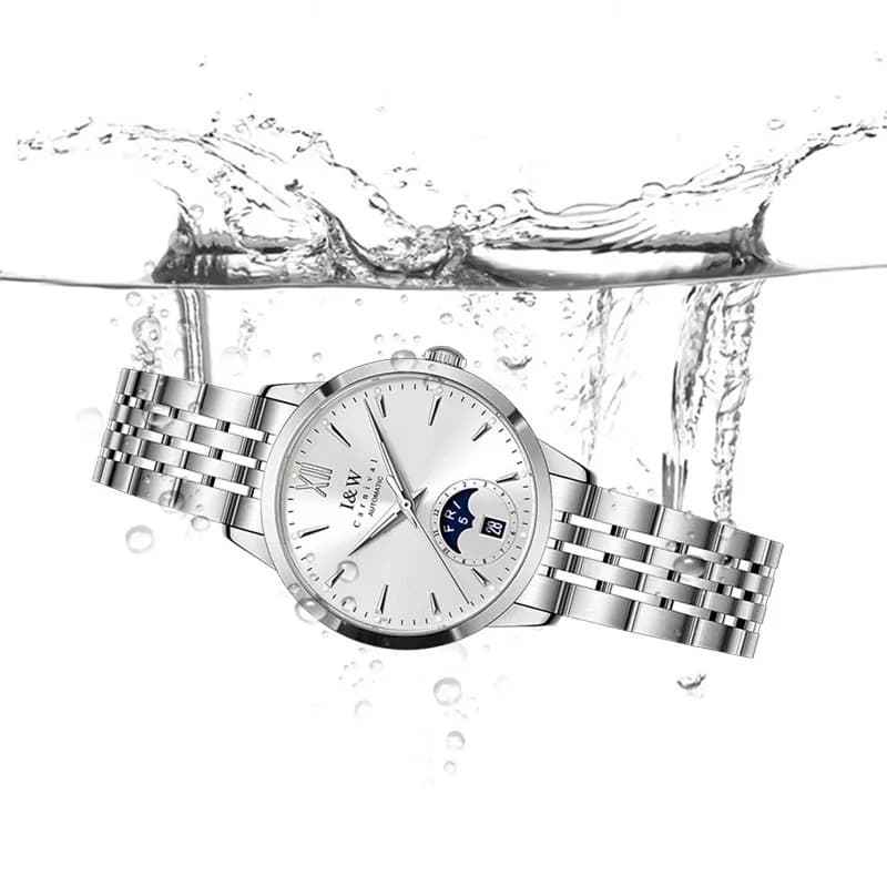 CARNEVALE orologio meccanico di lusso di marca per donna moda donna zaffiro movimento automatico orologi da polso impermeabile Reloj Mujer