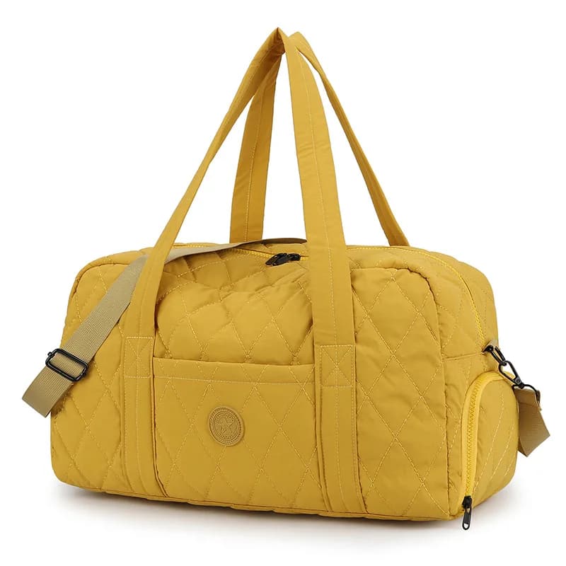Borsa da viaggio leggera e alla moda con scomparto separato per scarpe, borsa fitness.