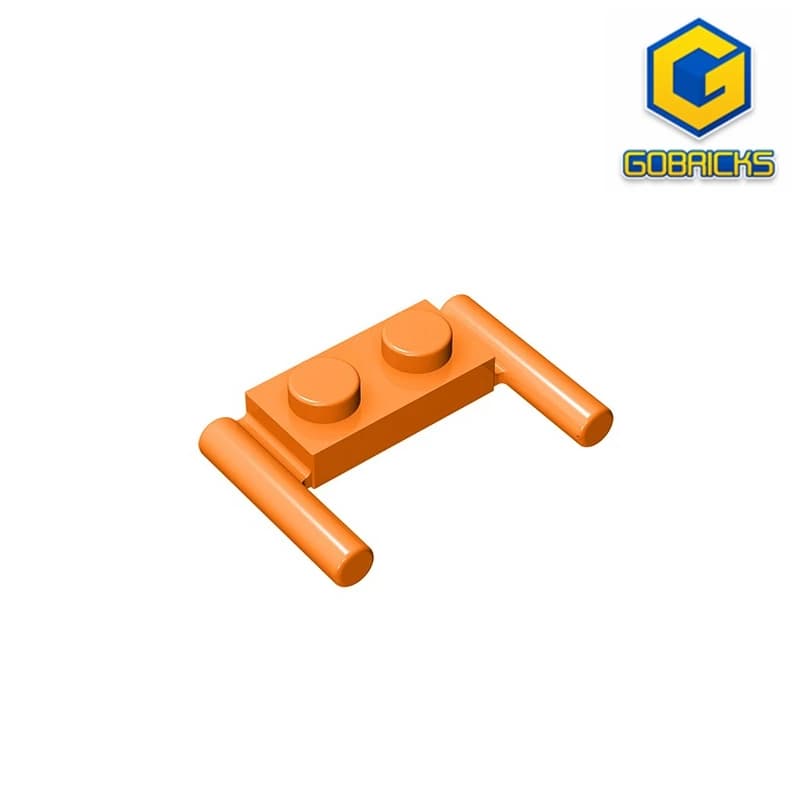 Gobricks GDS-737 MINI manico-1x2 manico su entrambi i lati compatibile con lego 3839 blocchi educativi fai da te per bambini