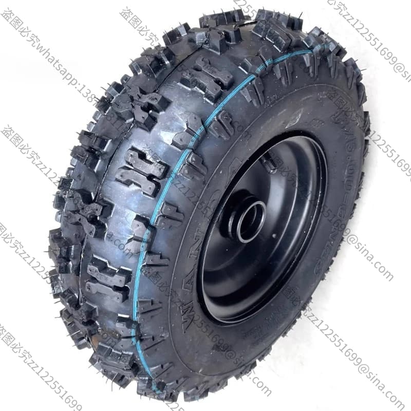 Adatto per ATV Motocicletta elettrica a quattro ruote Beach Car Kart 13X5.0-6 pollici Mozzo per pneumatici sottovuoto con fiore a farfalla