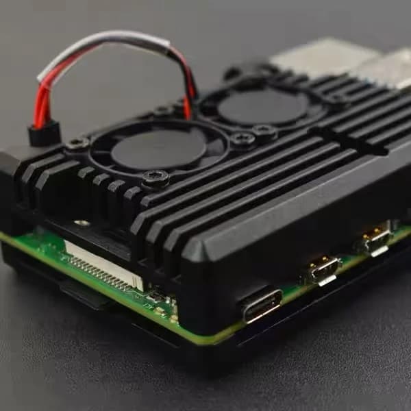 4th generation Raspberry PI metal housing (double fan)