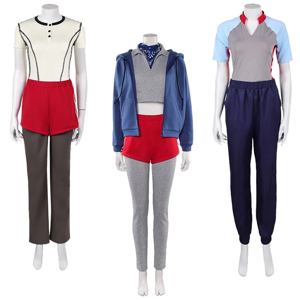 Costume da Cosplay Eleven TV ST 5 per Donne e Ragazze Adulte, Top a Maniche Corte, Pantaloni, Giacca, Abbigliamento Quotidiano, Travestimento per Halloween