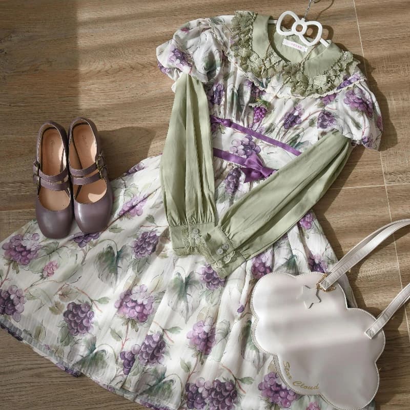 Primavera Autunno Dolce Manica Lunga Lolita Camicia da Donna Colletto per Bambole in Pizzo Volant Camicia Carina Ragazze Gotico Giapponese Y2k Top Blusas Mujer