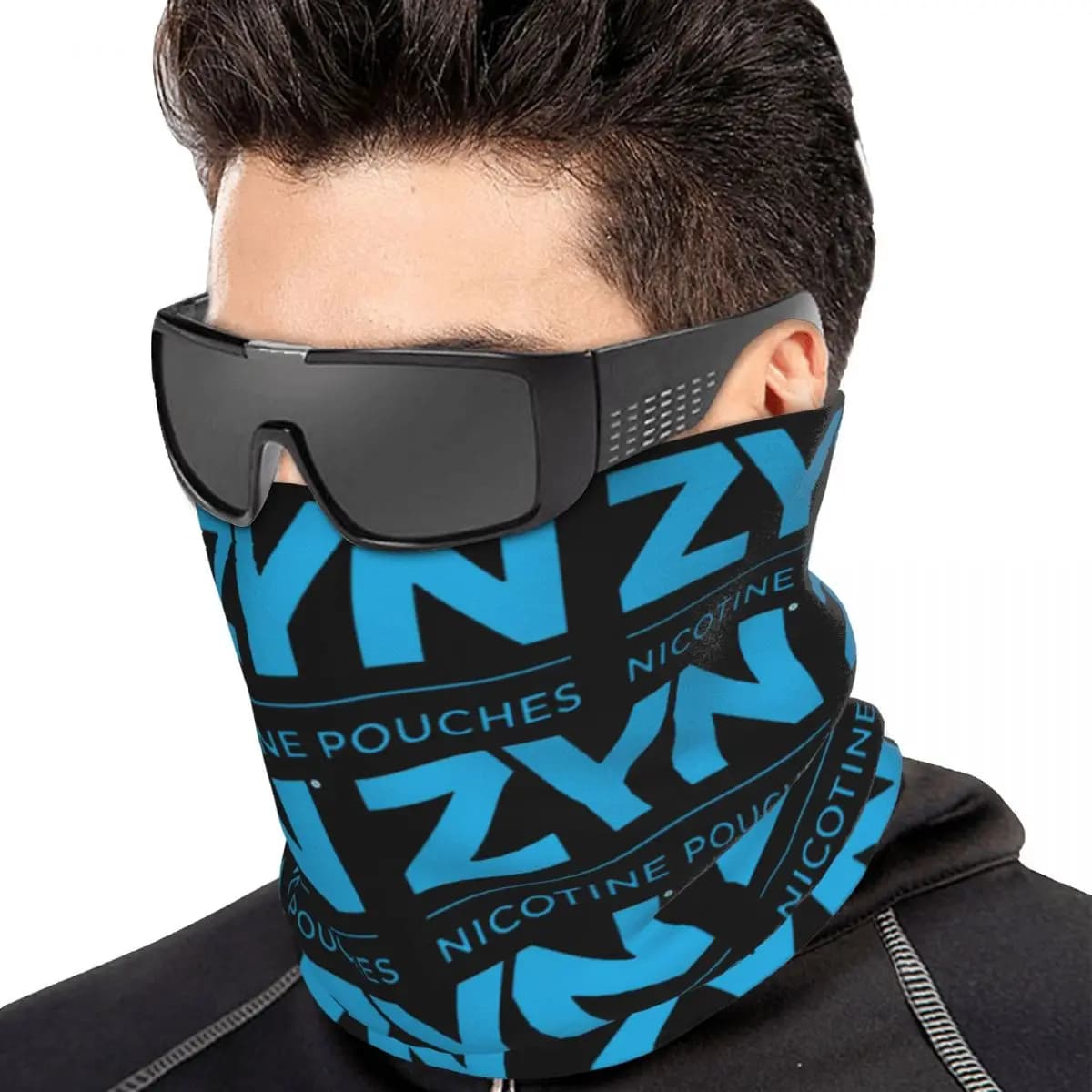 Zyn Multifunctional Elastic Neck Gaiter Dust Proof Face Cover Bandana Unisex for Motorcycle Hiking Fishing