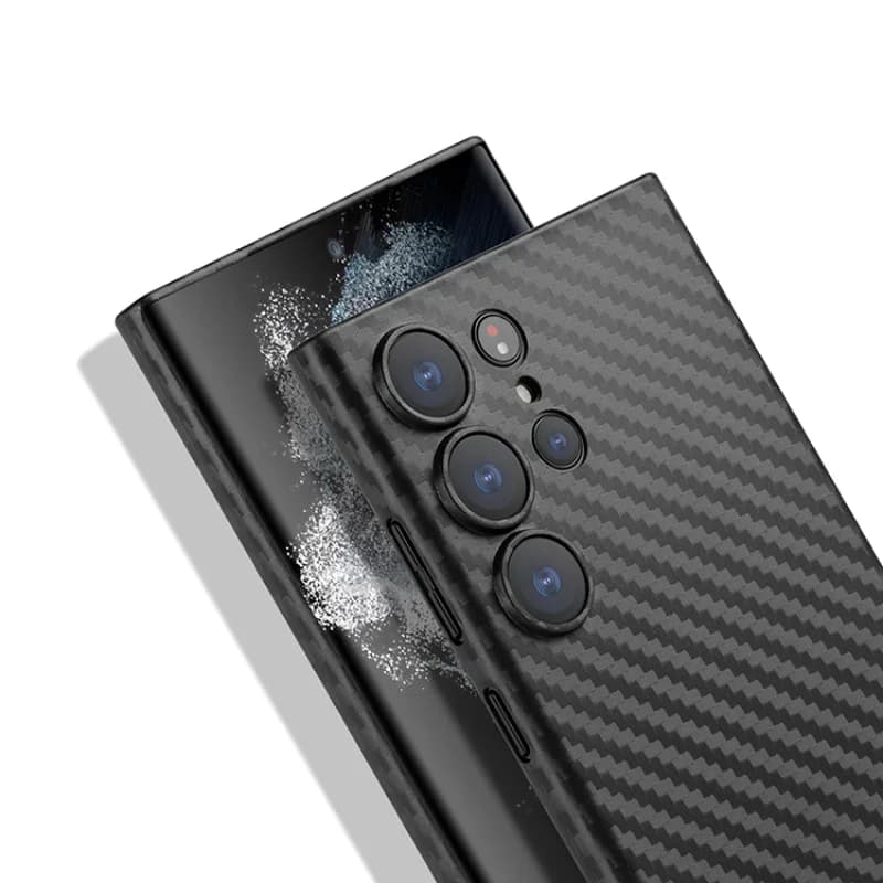 0.38MM case for samsung galaxy s23 s24 s25 plus ultra cases thin Carbon Fiber PP