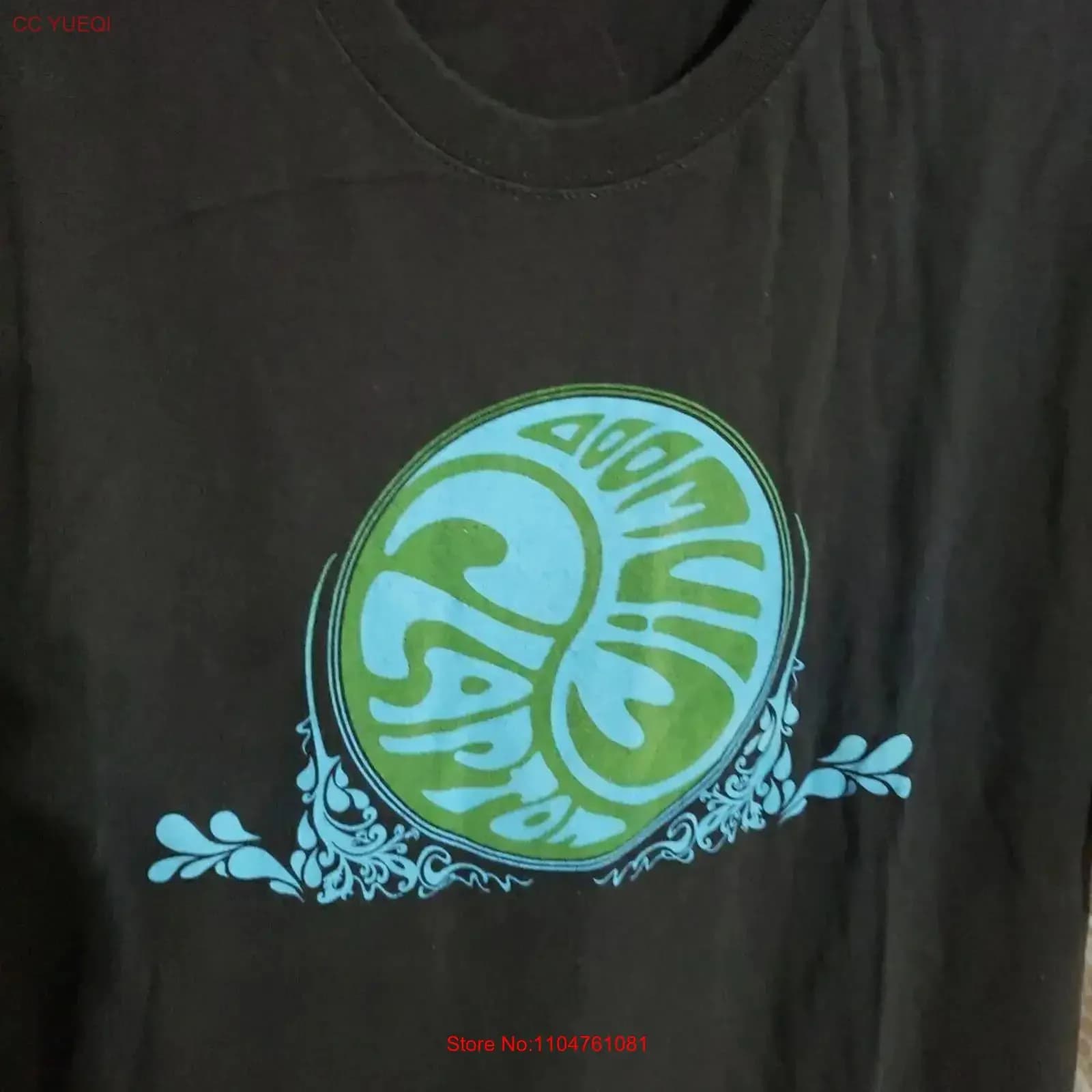 Maglietta Eric Clapton Steve Winwood North American Tour 2009 Nera 1SIDE vintage Lavata Unisex Leggermente Casual Morbida Traspirante