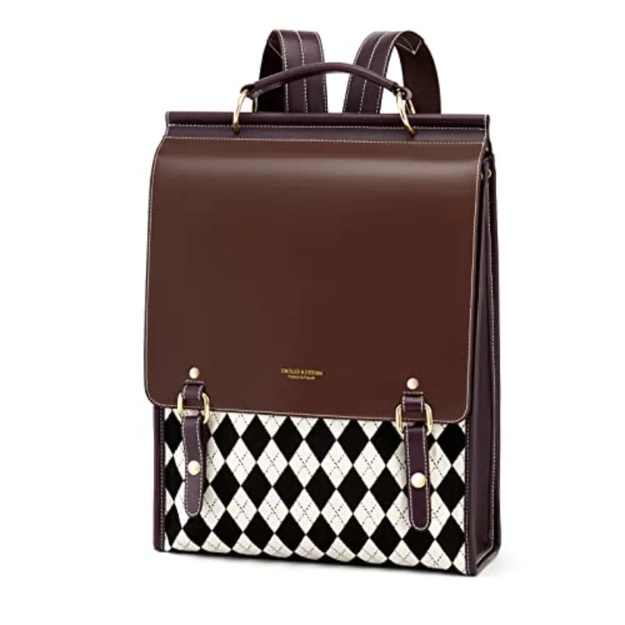 Leather Backpack Purse For Women Fashion Ladies Vintage Bag Casual College Travel Backpacks Large bags