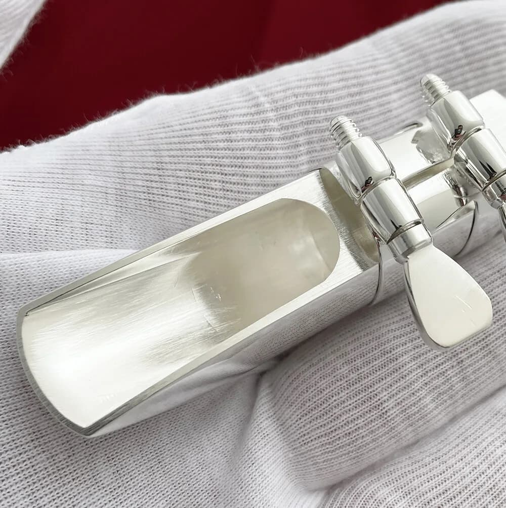 high quality Customized Metal mouthpiece for c melody saxophone silver plated 7#