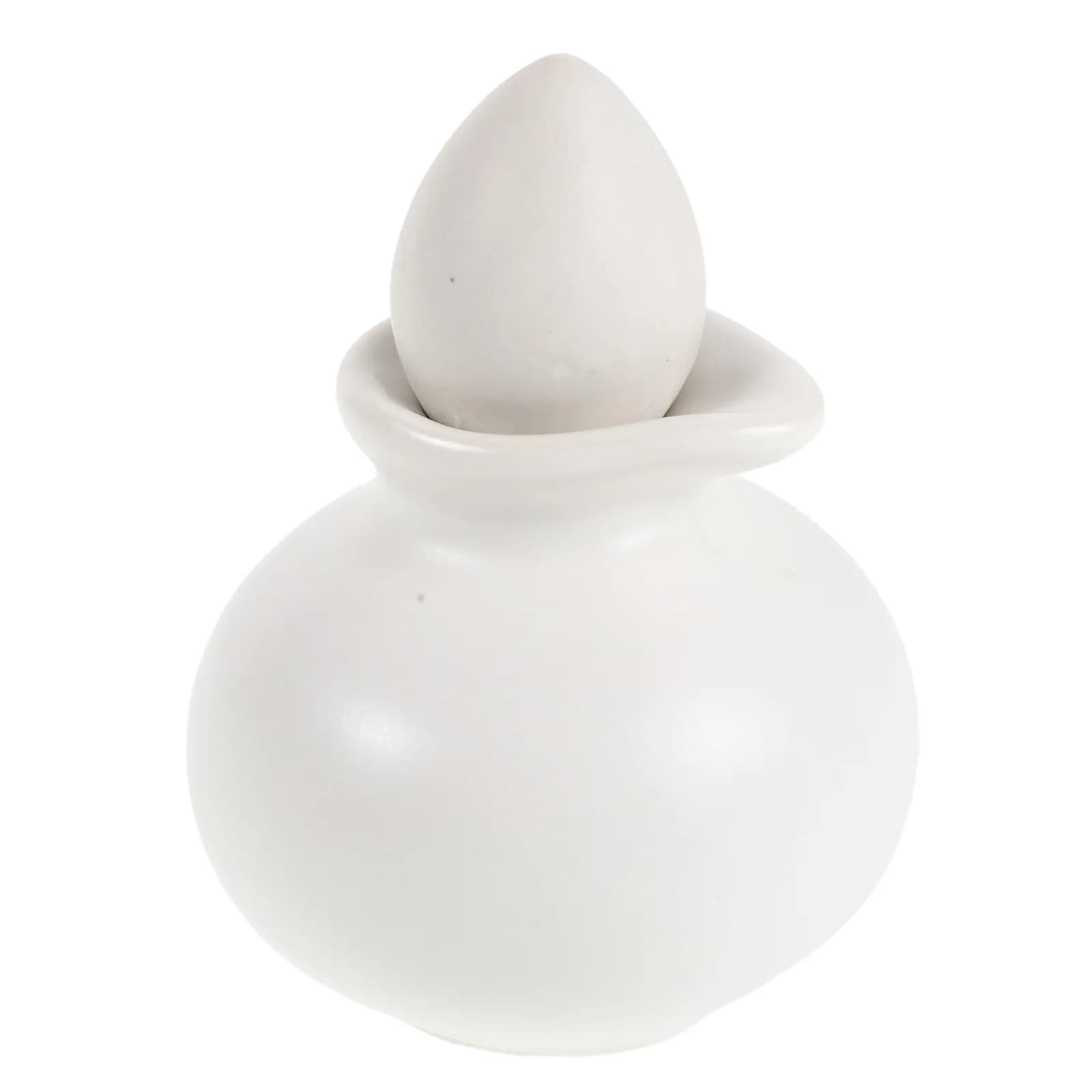 40Ml Ceramic Oil Cruet Small Porcelain Fragrance Decanter for Thai Massage Essential Oils Aromatherapy Spa Salon Refillable