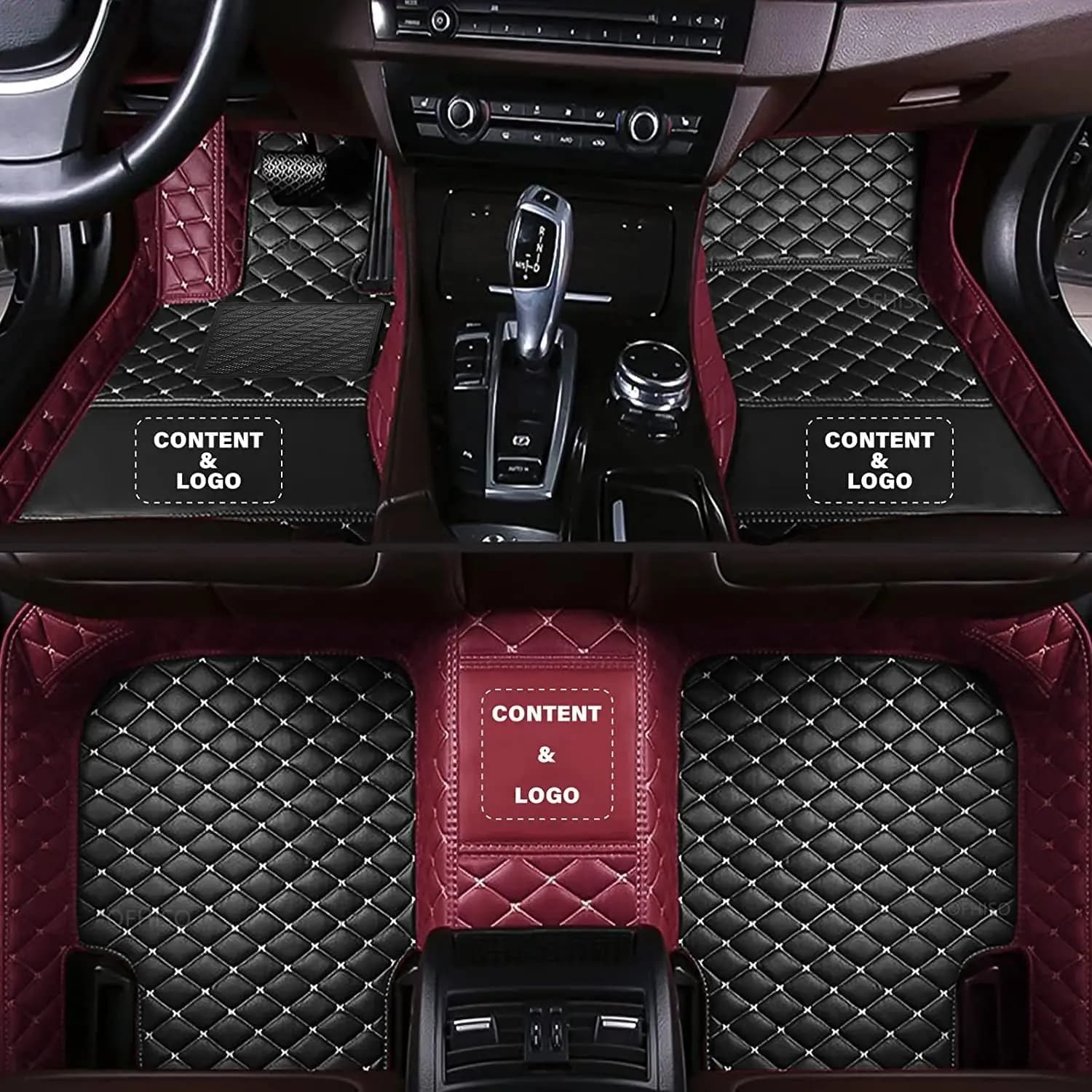 Tappetini personalizzati per auto per Ssangyong Rexton Rexton-W, accessori per tappeti e rivestimenti per auto