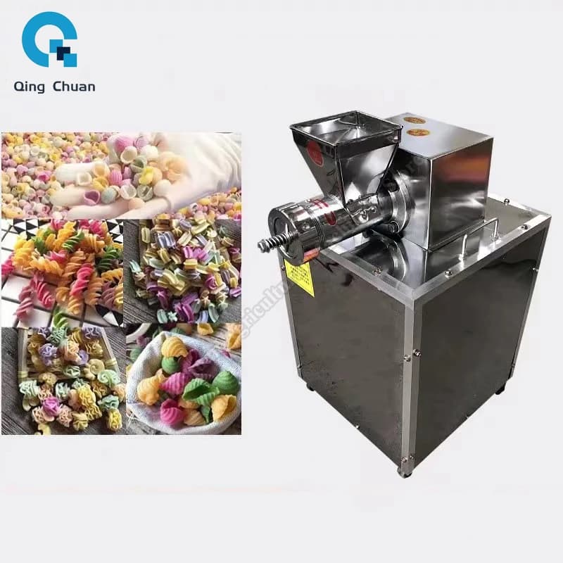 Macchina Automatica per la Produzione di Pasta Croccante: Macchina Estrusore per Spaghetti, Conchiglie, Rigatoni, Bucatini, Ditalini