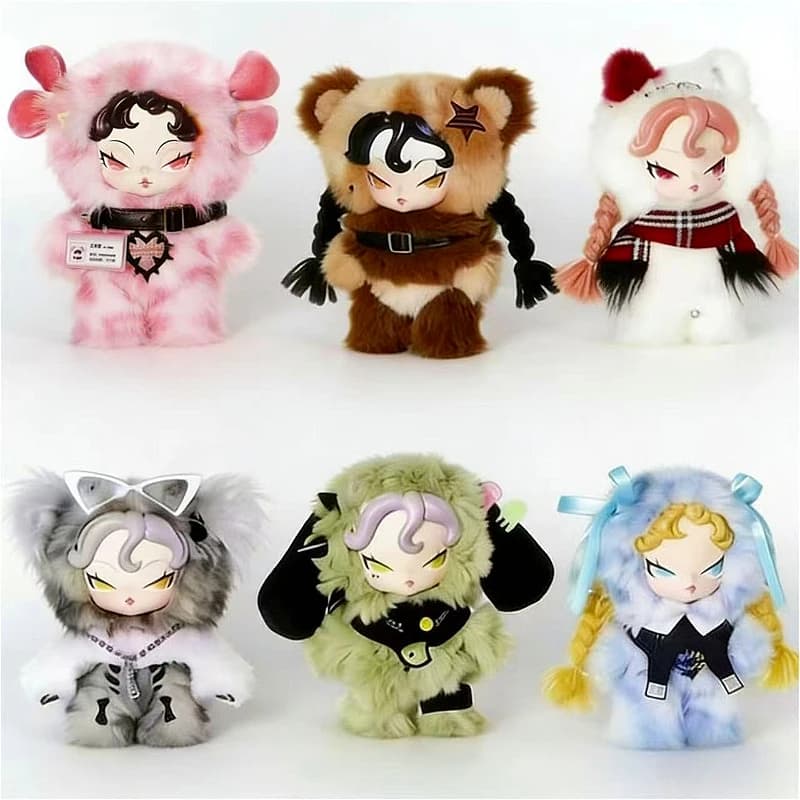 DODO NAMI Heat Wave Series Blind Box - Borsa a Sorpresa con Bambola Anime in Vinile, Peluche, Decorazione, Ornamento, Portachiavi Misterioso, Giocattolo, Regalo Squisito