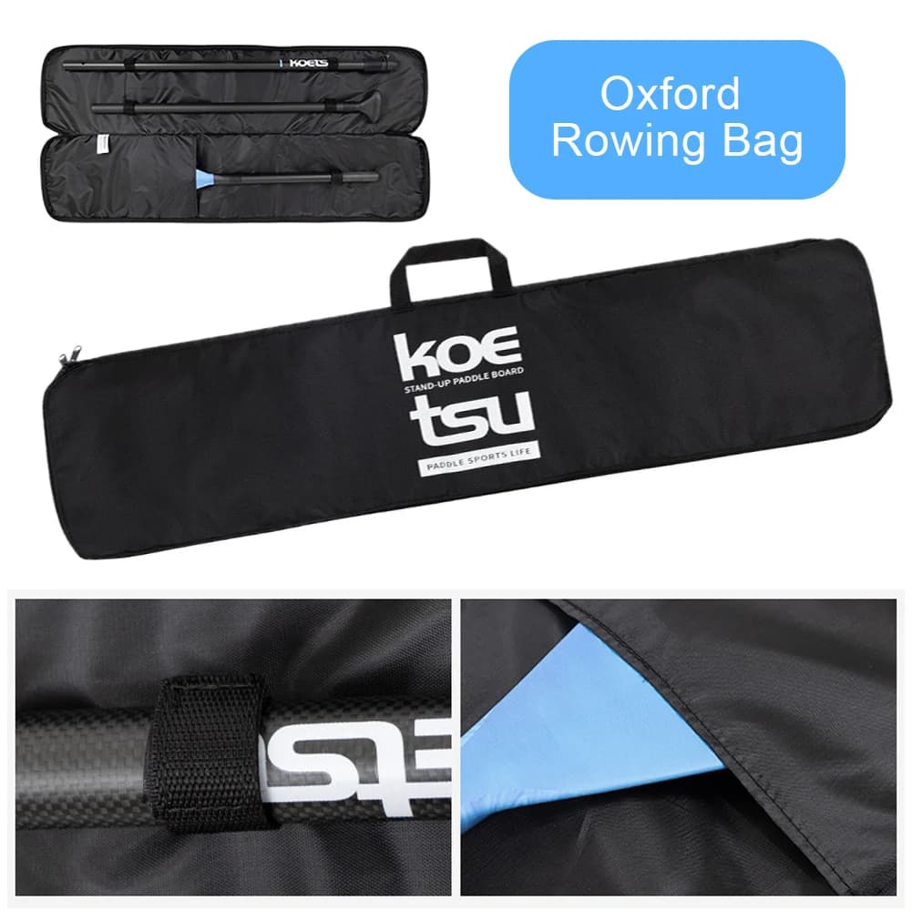 Borsa porta pagaie con maniglia per il trasporto, custodia per pagaie da kayak e canoa, organizer per pagaie
