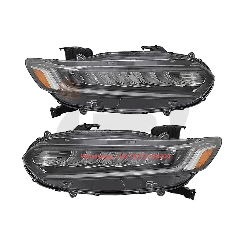 Fari a LED per Honda Accord Sedan 2018-2020, Luci Anteriori Complete DRL in Materiale Plastico 33100-TVA-A01 33150-TVA-A01