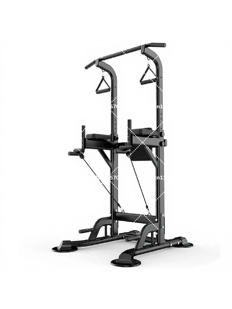 Folding Horizontal Parallel Bar for Home Gym, Indoor Floor Pull-up Double Bar, Fitness Strength Training Equipment
