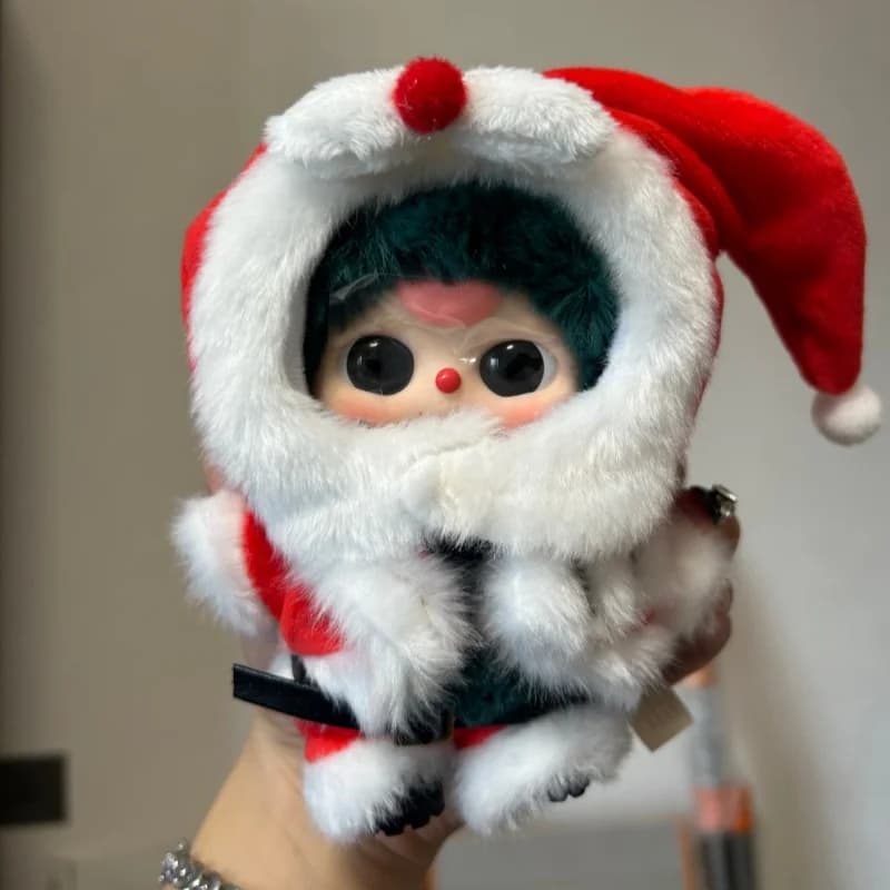 Genuine Baby Three Merry Christmas Plush Vinyl Blind Box Trendy Toy Cute Doll Christmas Gift Home Decoration Action Figure
