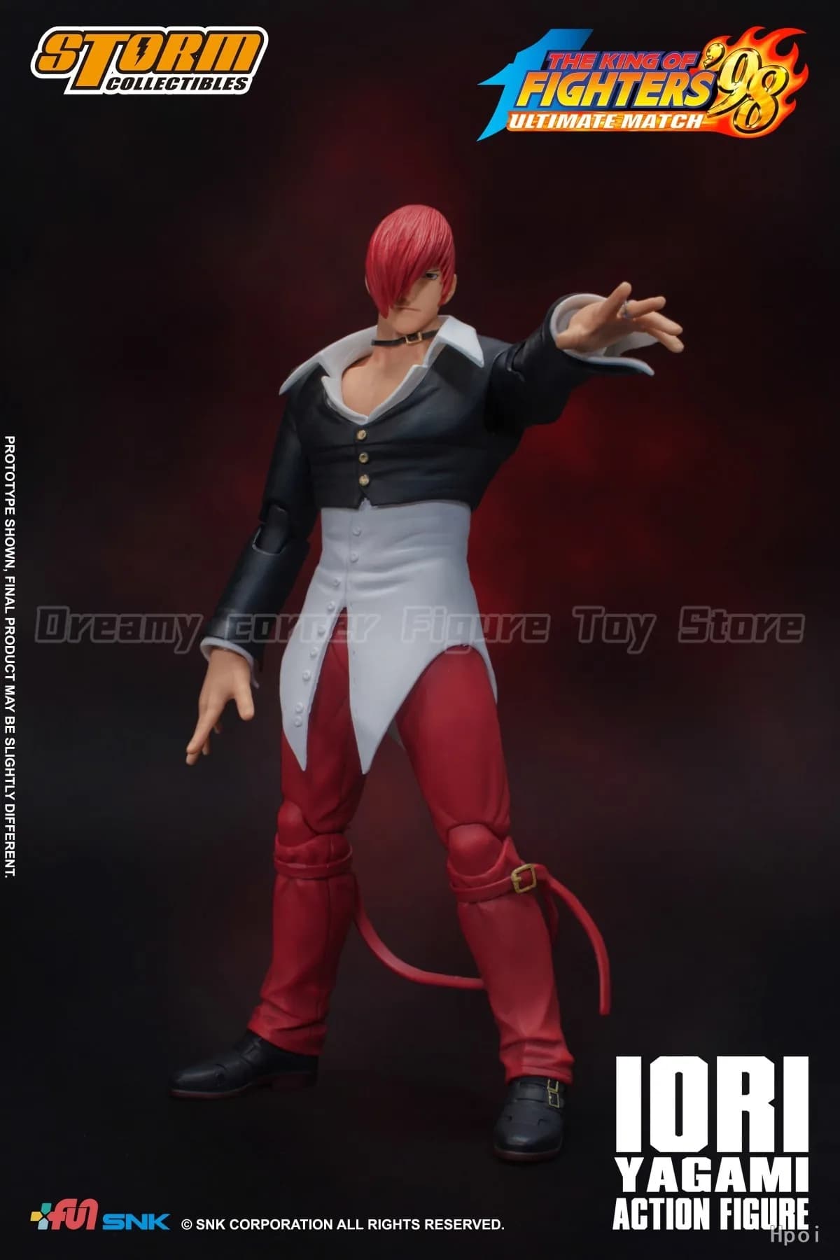 【Disponibile】Storm Collectibles THE KING OF FIGHTERS '98 ULTIMATE MATCH Iori Yagami Action Figure