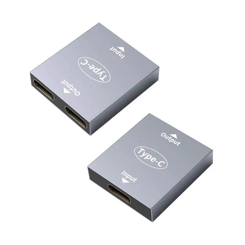 USB C Splitter Dual USB C Charger Adapter USB Female to Female Double USB C Port Hub Charger Power Split Adapter Splitter