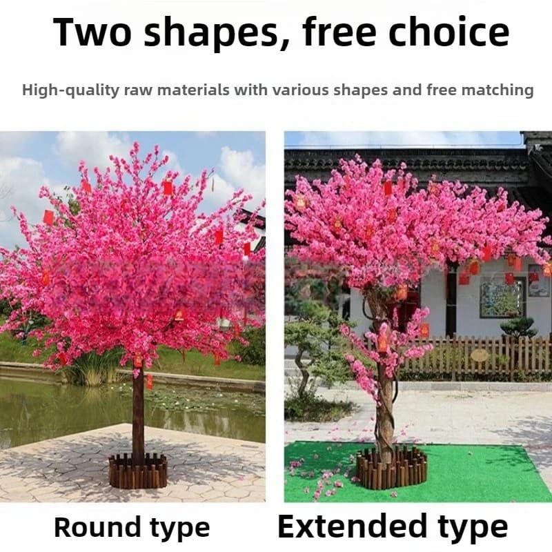 Simulation tree peach artificial tree fake tree simulation floral composition decoration desire scene objects plant landscape