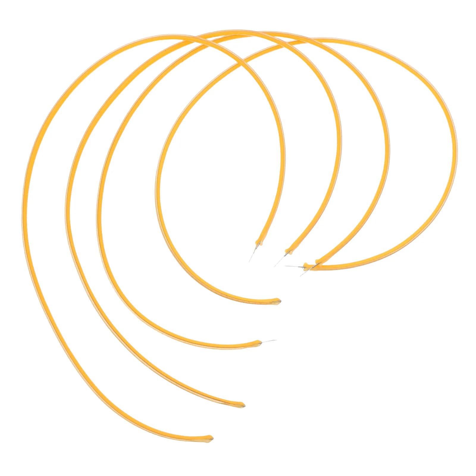 4Pcs Flexible LED Filament Strip 10 Inch 2700K Soft Glow Retro Bulb Accessories for DIY Lamp Repair Decorative Lighting Artistic