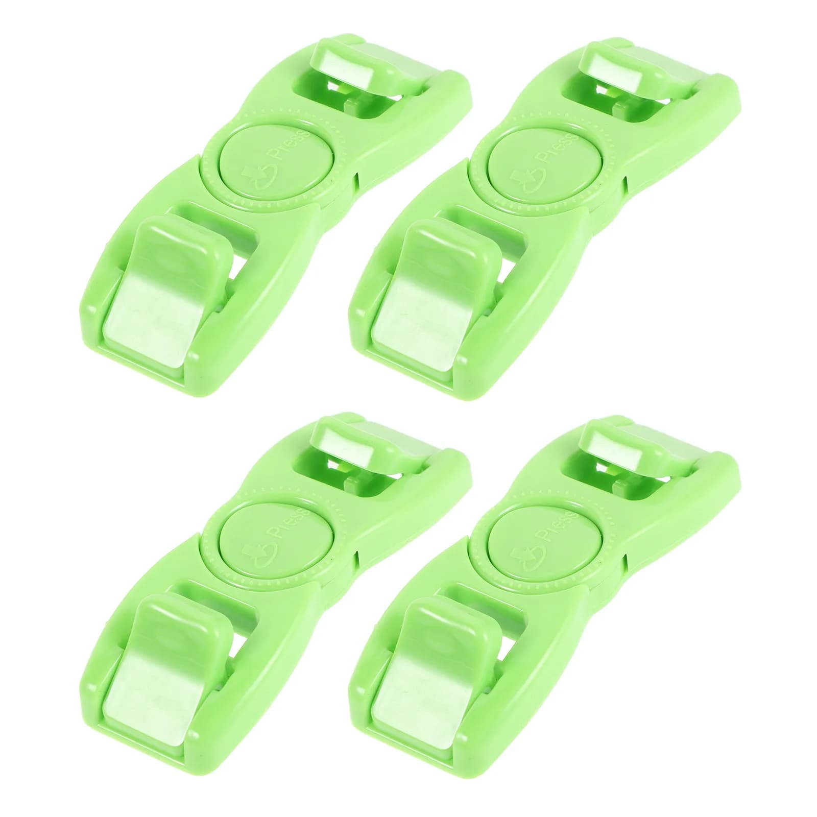 4Pcs Swim Goggle Clip Replacement Plastic Interlocking Buckle Connectors for Goggle Head Strap Secure Fit Tool Free Installation