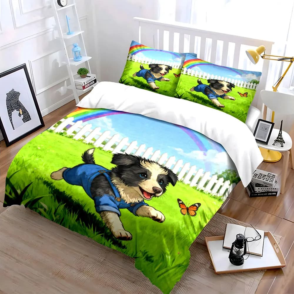 Set di biancheria da letto con copripiumino morbido e confortevole, include 1 copripiumino e 2 federe, idea regalo