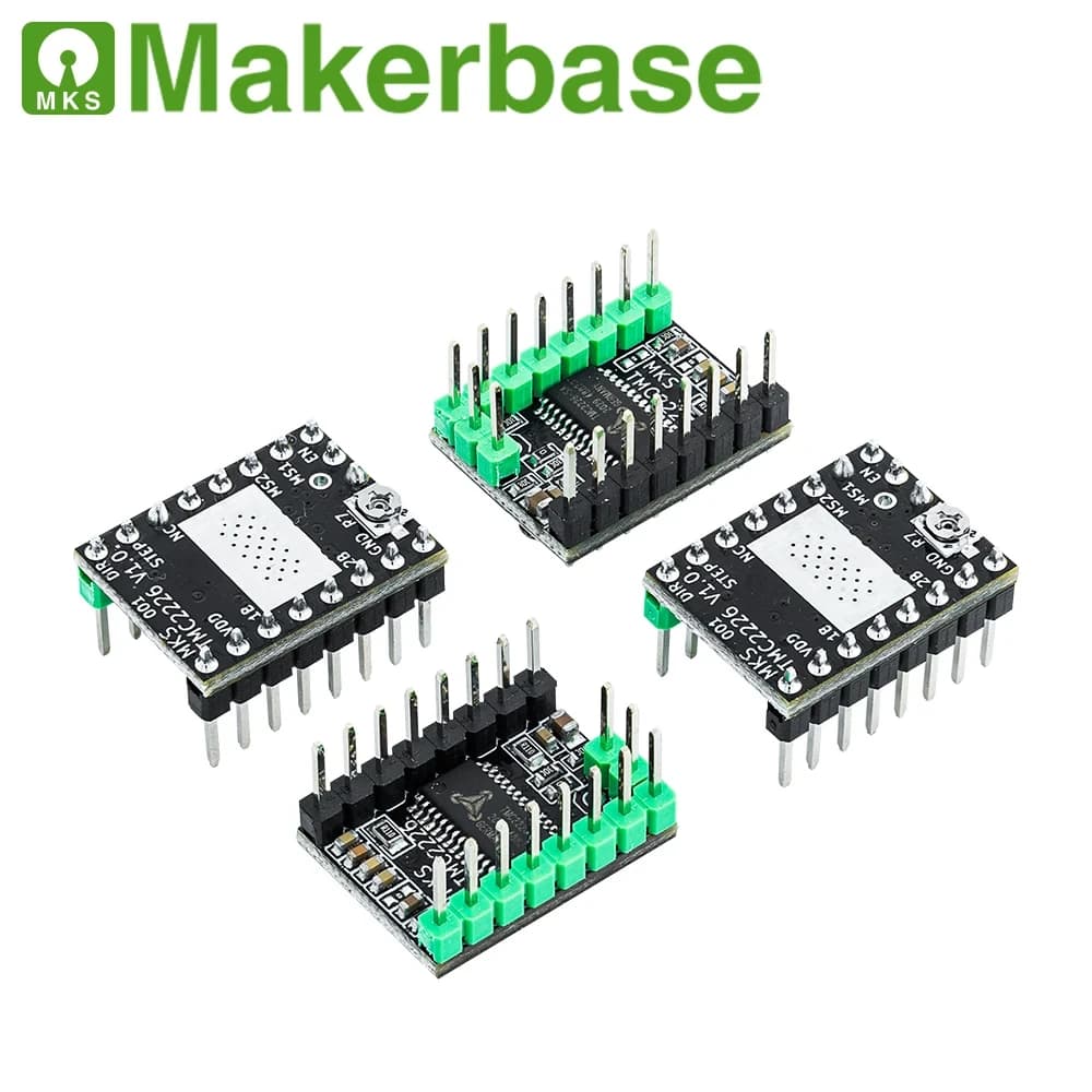 Makerbase MKS TMC2226 2226 Driver motore passo-passo StepStick parti della stampante 3D 2.5A UART ultra silenzioso VS TMC2209 TMC2208
