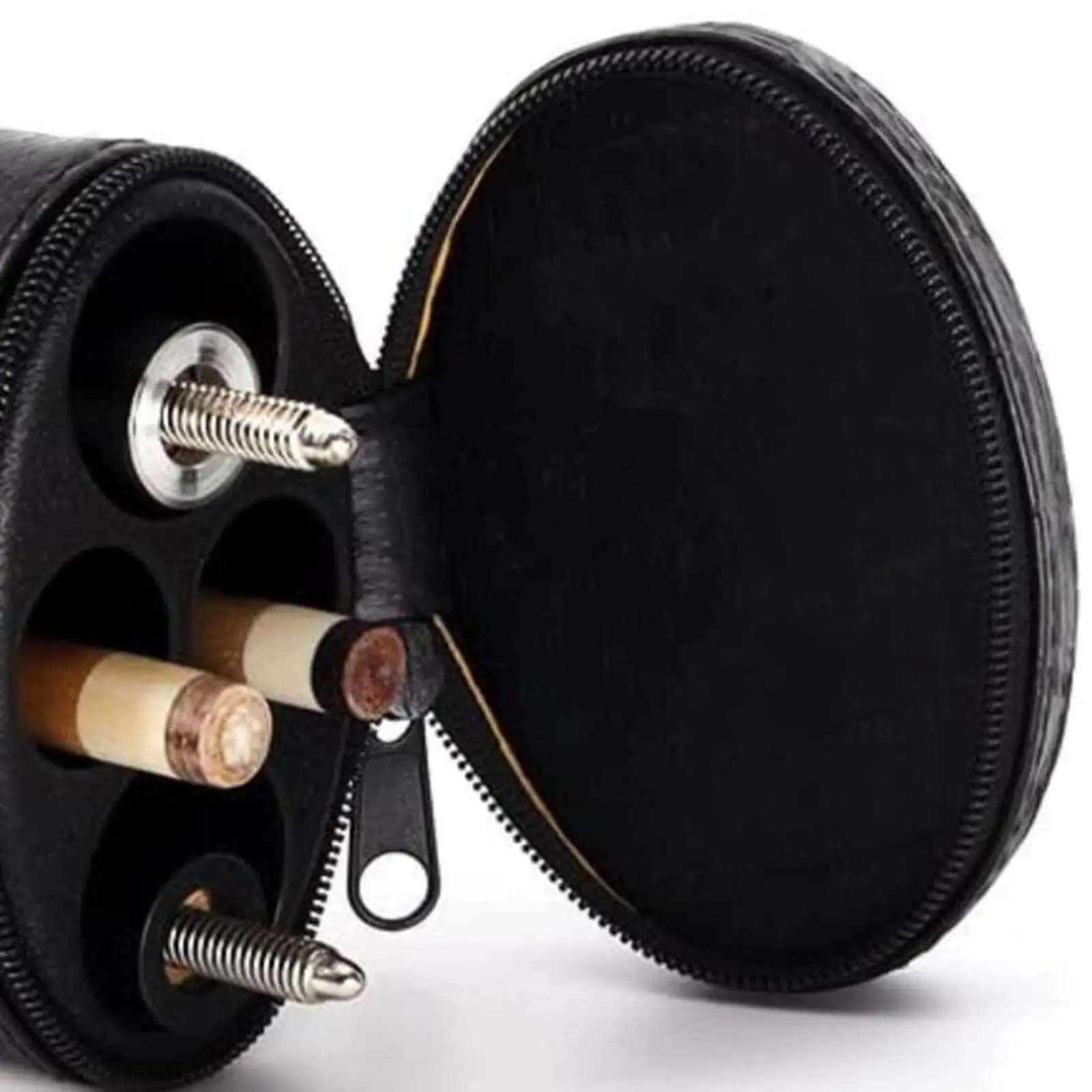 Pool Cue Case with Adjustable Shoulder Strap, Pool Cue Pouch, Billiards Accessories for Men Women