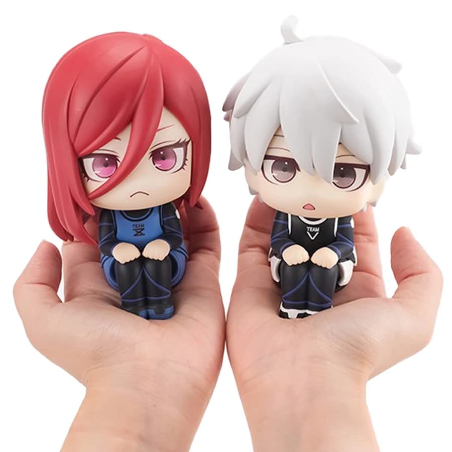 10 centimetri Q Versione Kawaii Isagi Yoichi Anime Figura Blue Lock Nagi Seishiro Action Figure Chigiri Hyoma Figurine Collezione di Bambole Giocattolo
