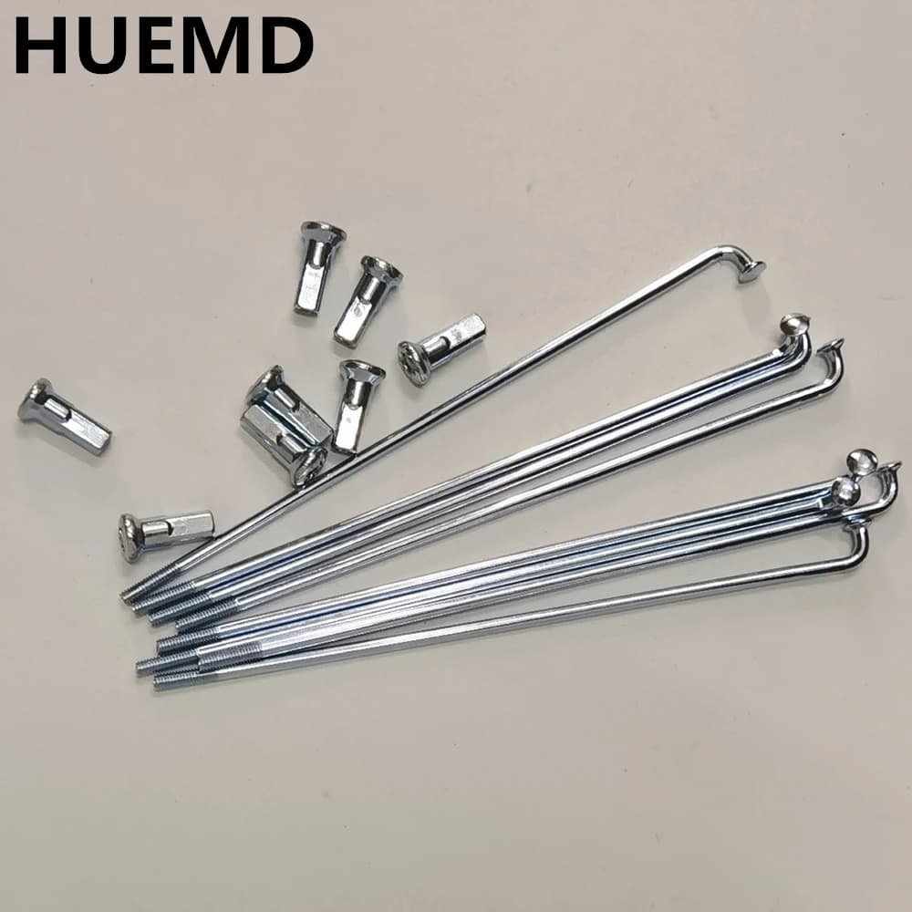 36 pz/lotto raggi Moto 3.18mm*135-225mm 45 # Parti del filo della ruota della bicicletta elettrica con diametro in acciaio da 3,18 mm