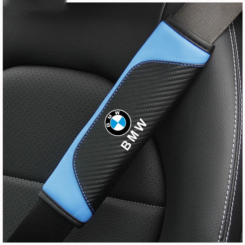 Car Seat Belt Cover Shoulder Protector Cushion Pad For BMW X1 X3 X4 X5 E46 E90 F20 E60 E39 F10 M1 M2 M3 M5 M6 E87 Accessories