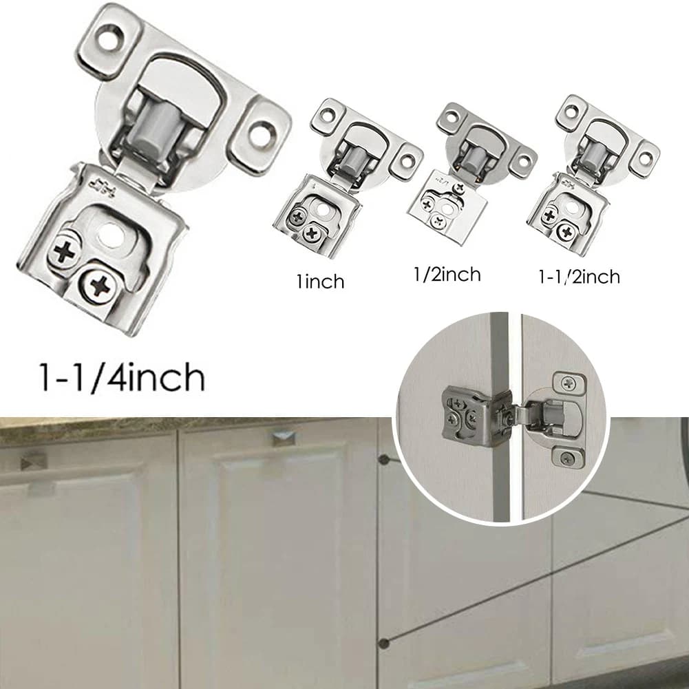 Cerniere a scomparsa a chiusura morbida cerniera per armadietto armadio da cucina armadio porta ammortizzatore idraulico cerniera tampone Hardware per mobili
