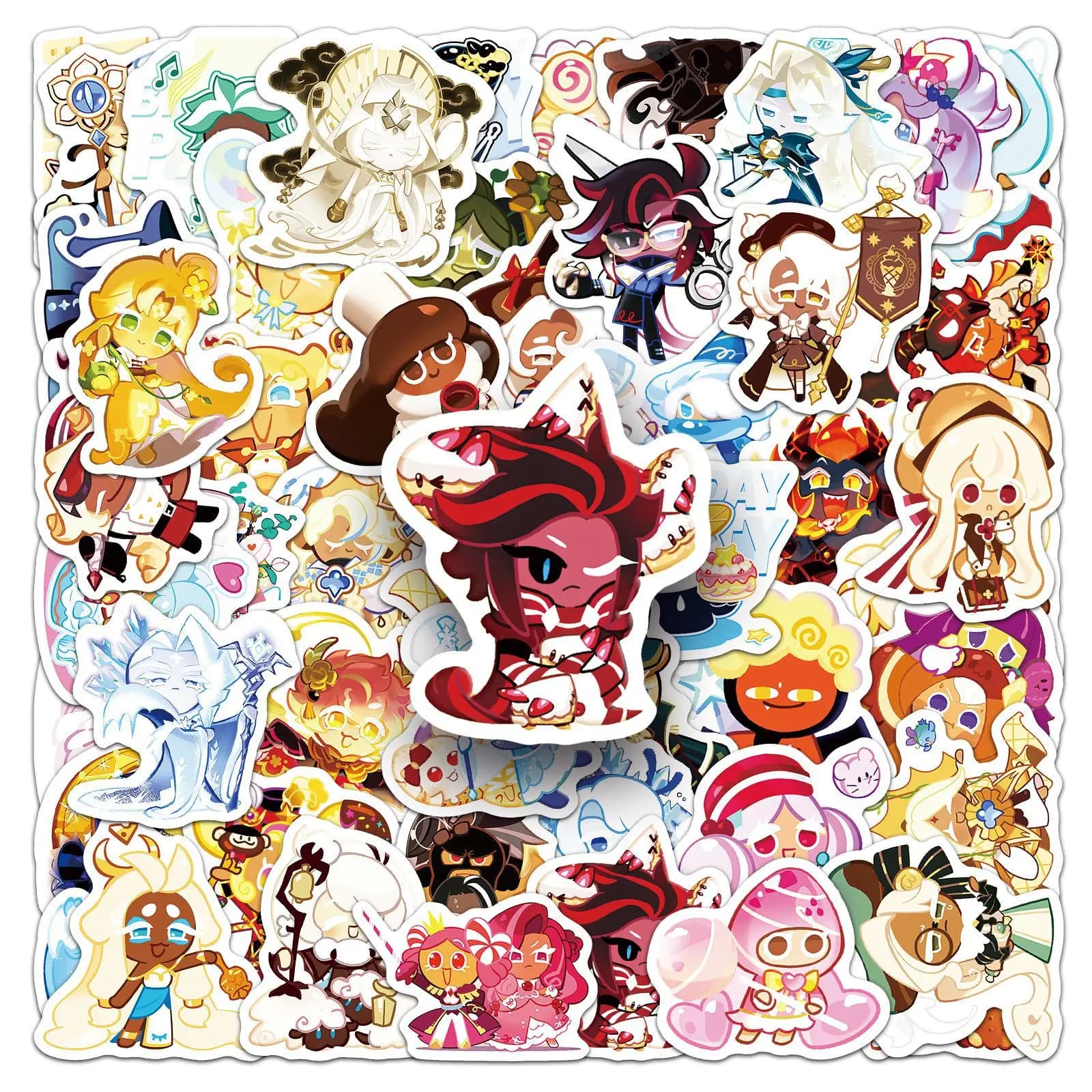 10/30/50PCS Cookie Run Kingdom Gioco Del Fumetto Sveglio Divertente Personalizzato Creativo Doodle Adesivo Chitarra FAI DA TE Decalcomania Impermeabile Giocattolo Per Bambini